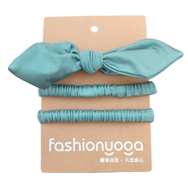 Fansheng Yoga high-end sports hair accessories simple and versatile high-elastic and durable small intestine hair ring FW032