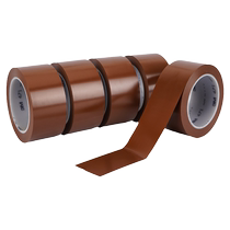 3M warning tape strong PVC floor sticking carpet special fixed glue high viscosity waterproof and wear-resistant single-sided tape 471 brown floor glue workshop office 5S positioning identification positioning tape