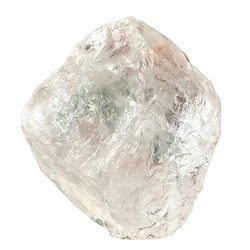 Pure natural white crystal rough stone, large piece of white crystal wool raw material, good crystal for carving and practicing