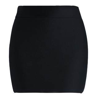 Spring and summer new bag hip skirt skirt high waist elastic one step skirt short skirt female professional bag skirt black work skirt