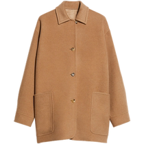 MaxMara 2024 early autumn new womens double-sided camel hair jacket 1086024106