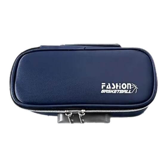 Large capacity multifunctional Internet celebrity stationery box with password lock