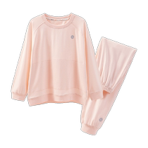 Pyjama pour enfants Q21 garçons et filles antibactérien évacuant lhumidité ensemble de vêtements de maison en coton Tencel pour bébé vêtements climatisés printemps et automne