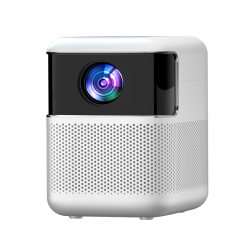 Weiying Y9pro smart projector home bedroom wall projection home theater electric focus mobile phone screen mini small dormitory student living room 4K projector curtain