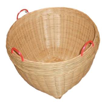 Large baskets, environmentally friendly grains, and the whole people are rushing to grab bamboo baskets