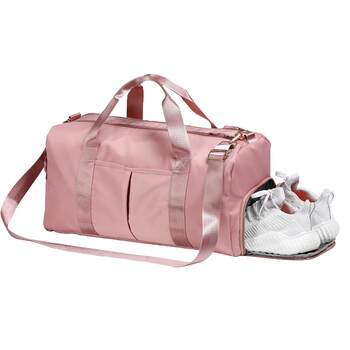 Swimming bag, dry and wet separate fitness bag, swimsuit beach bag