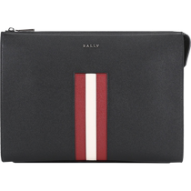 (Self-operated) BALLY mens leather clutch briefcase ENZON TSP