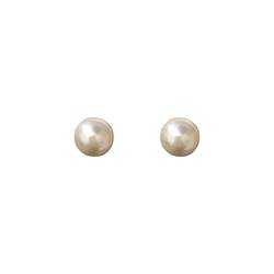 French style large pearl earrings for women, high-end earrings, Hepburn style earrings, 2024 new hot style ear clip earrings