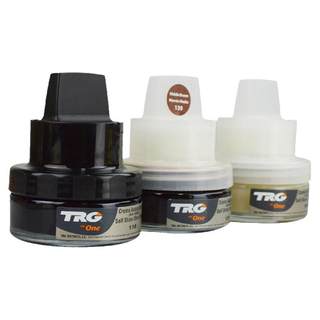 trg imported dark brown leather shoe polish