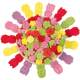 Beautiful cake baking decoration with rich colors