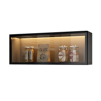 Thin condiment storage rack under the small kitchen wall cabinet wall cabinet wall-mounted condiment storage cabinet