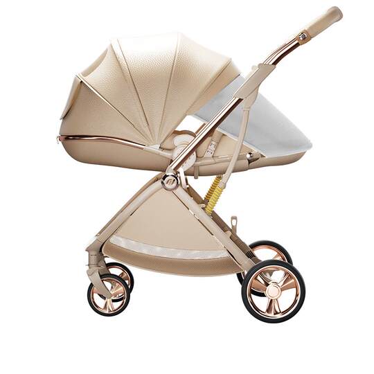 CoolBelle baby stroller for 0 to 3 years old can sit and lie down