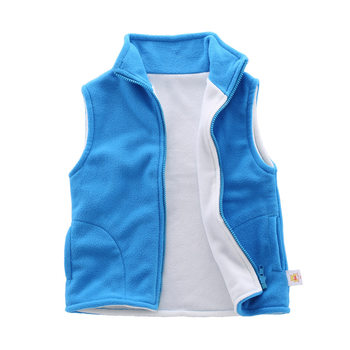 Thickened coat movable polar fleece kindergarten vest