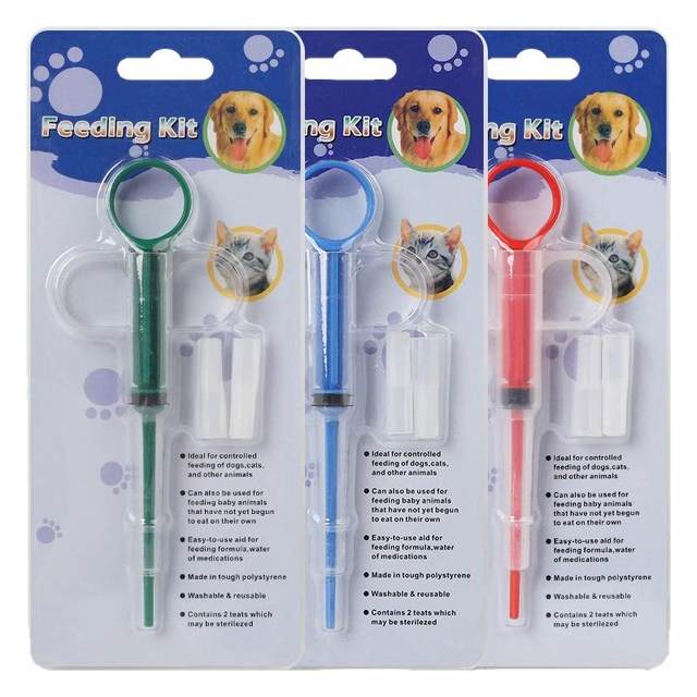 Pet medicine feeder press all-in-one tablet feeding device