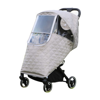Universal windproof and rainproof warm cover for stroller