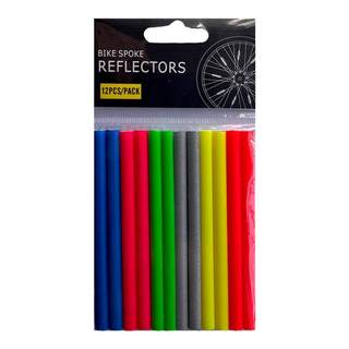 山地自行车反光条彩公路车荧光贴儿童车反光贴装饰单车夜骑警示条