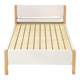 Modern simple single and double bed solid wood children's bed