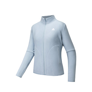 安踏火壳抓绒衣丨大地之壳3.0女冬季保暖内胆衣立领外套运动上衣