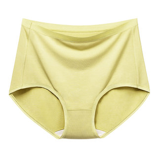 莫代尔内裤女高腰收腹胖mm大码新款女士三角短裤包臀抗菌蚕丝裆