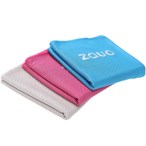 South Korea zauo summer ice towel imported cold sports outdoor fitness cooling and disinfection cooling and sweat-absorbing ice towel