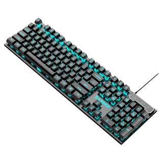 Wrangler mechanical feel keyboard mouse set game computer wired notebook external gaming wireless three pieces