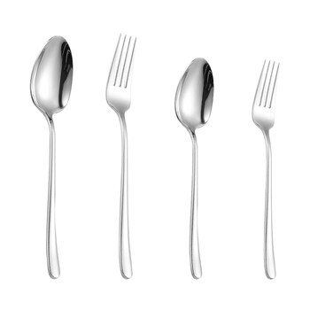 304 stainless steel long handle deep-pointed spoon