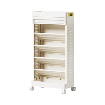 Bookshelf student classroom bookcases are integrated against the wall and can be moved
