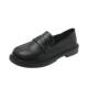 British style small leather shoes, versatile shoes for women, flat loafers