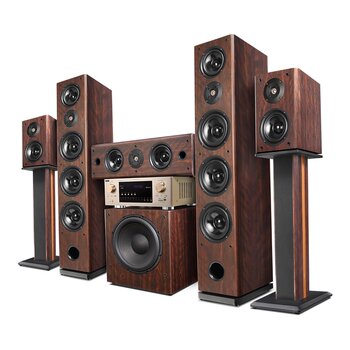 Feige 5.1/7.1 audiophile-level home theater set