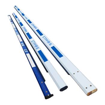 Etcp Gate Rod Etcp Parking Rod Blue and White Rubber Strip Rod Car Blocking Rod Community Landing Rod Octagonal Anti-Smash Rubber Strip