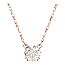 (Chinese Valentines Day gift) Swarovski Stilla necklace womens clavicle chain accessories pendant jewelry niche exquisite