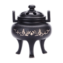 Ceramic electronic incense burner creative three-legged electric incense burner dry heating plug-in incense burner agarwood electric burner