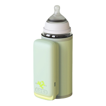 xeamun wireless rechargeable breast warmer waterless constant temperature night milk artifact bottle warmer set for making milk when going out