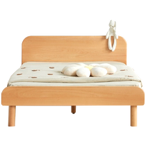 Оригинальная кровать из цельного дерева для детей мальчиков и девочек детская комната из бука кровать принцессы односпальная кровать для подростков H5017