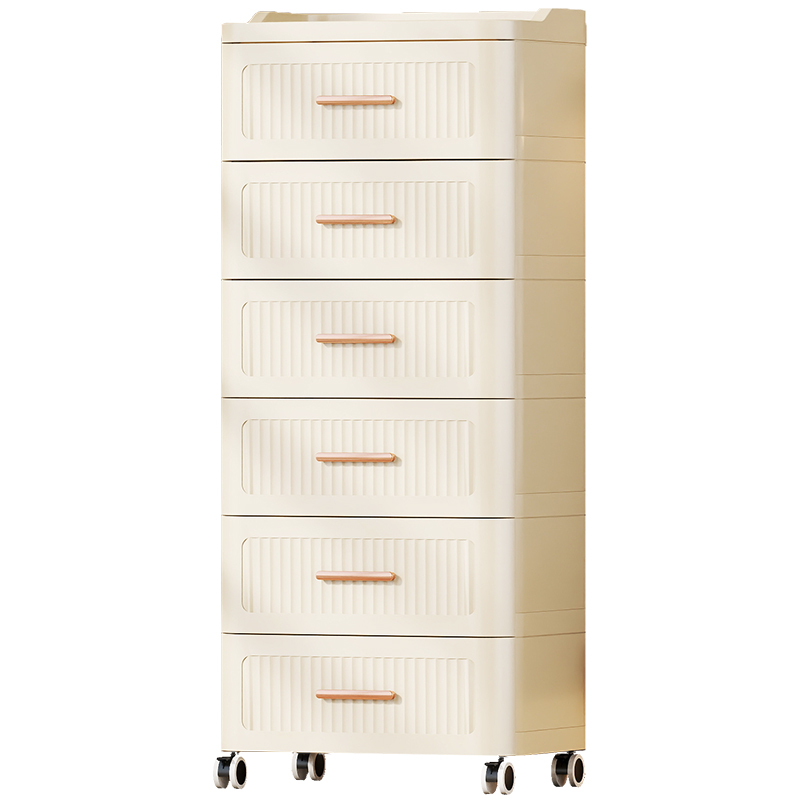 Drawer-type home multi-layer thickened storage cabinet bedside table