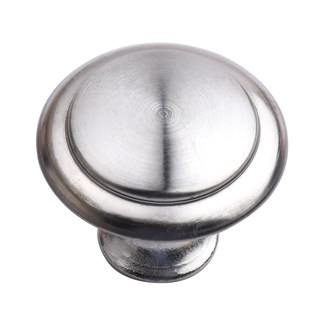 Modern minimalist round single hole mushroom small handle stainless steel zinc alloy drawer wardrobe door handle free shipping