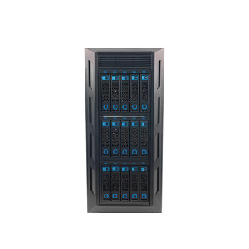 Tower server chassis with multiple optical drives and hard drives
