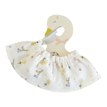 Baby saliva towel newborn cotton gauze elastic bib baby four-layer saliva bag 360 degree rotatable bib