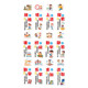 Inspirational text wall layout decoration 3D three-dimensional wall stickers