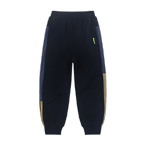 Maradin childrens clothing childrens pants 24 autumn new style boys girls and big childrens side seams asymmetrical splicing knitted trousers