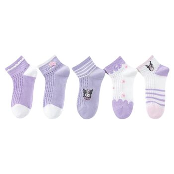 Girls socks summer thin mesh ຖົງຕີນເດັກນ້ອຍ
