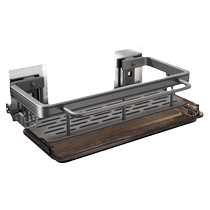 Best Helper Bathroom Storage Rack Toilet Bathroom Bathroom Shower Gel No Punching Wall-mounted Shower Storage Rack