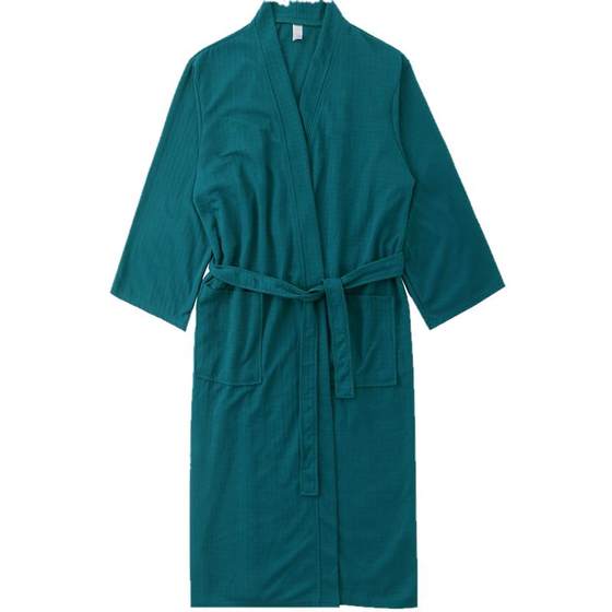 Towel material thin breathable girly style fat mm yukata