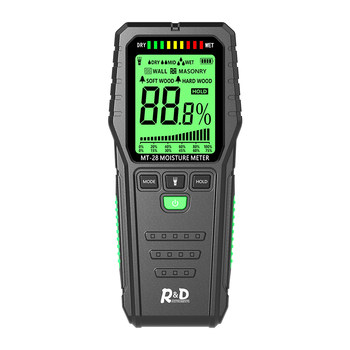 Induction moisture tester non-destructive testing