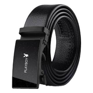 Playboy men's genuine leather belt new style