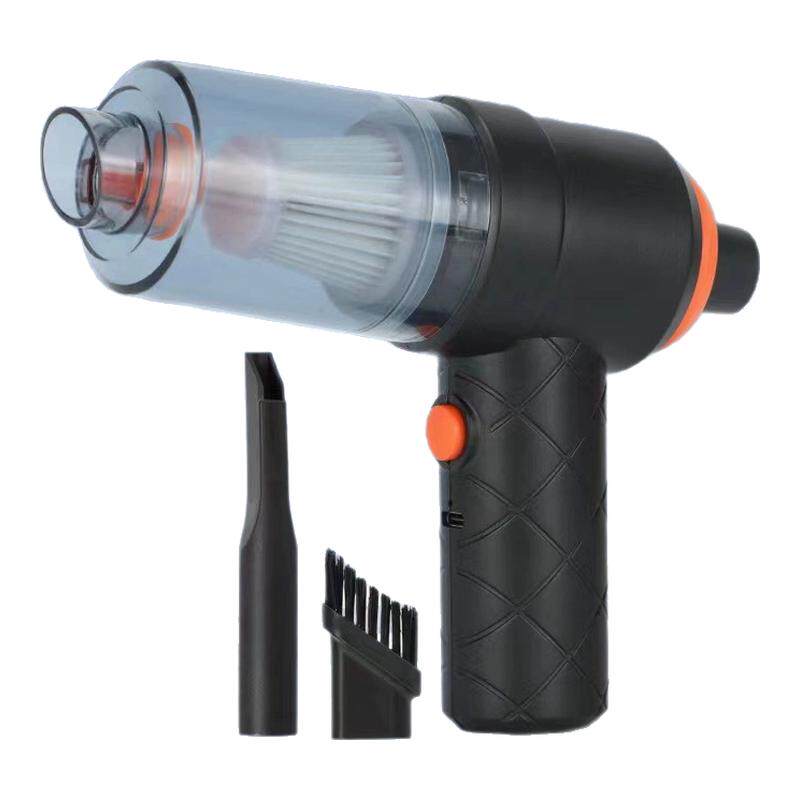 Household two-in-one charging car vacuum cleaner for car large suction small handheld mini dust sucking motorcycle rear seat