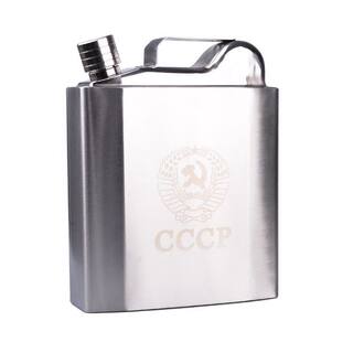 Russian large hip flask 88 oz travel portable outdoor