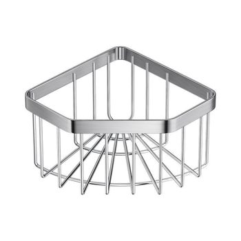 Kitchen and household wall-mounted triangle sink storage rack