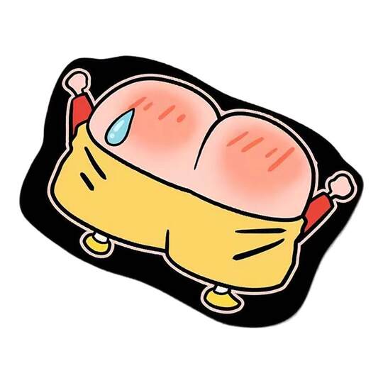 蜡笔小新可爱卡通浴室地垫卫生间厕所门口垫子防滑吸水硅藻泥软垫