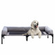 Removable and washable rim off-the-ground dog bed